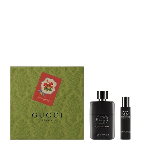 gucci guilty fragrance christmas gift set|Gucci Guilty pour homme set.